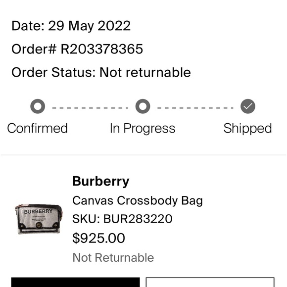 Burberry Canvas Note Crossbody Bag - Picture 11 of 12